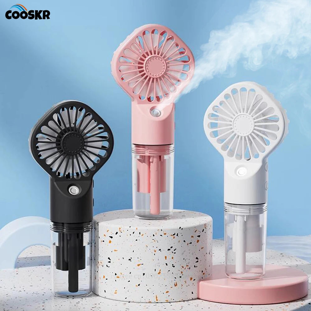 🌬️ Chillora CoolMist™  Ventilateur Brumisateur Portable